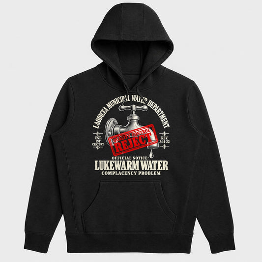 Laodicea Municipal Water Department Lukewarm Water Reject, Gift For Bible Teachers - 2D Unisex Hoodie