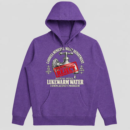 Laodicea Municipal Water Department Lukewarm Water Reject, Gift For Bible Teachers - 2D Unisex Hoodie