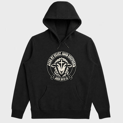 Lead My Heart Good Shepherd, Gift For Christian Women - 2D Unisex Hoodie