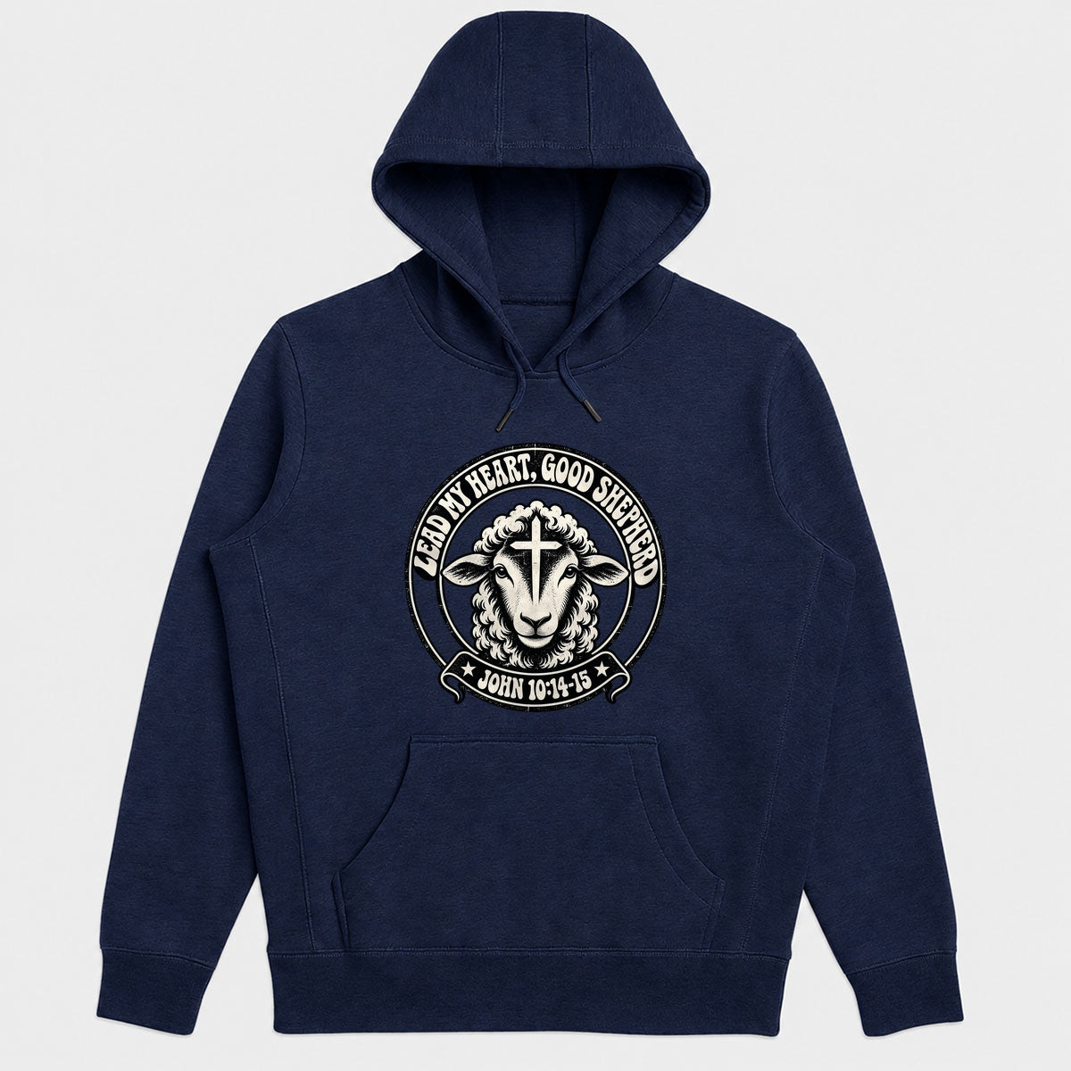 Lead My Heart Good Shepherd, Gift For Christian Women - 2D Unisex Hoodie