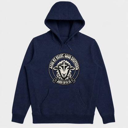 Lead My Heart Good Shepherd, Gift For Christian Women - 2D Unisex Hoodie