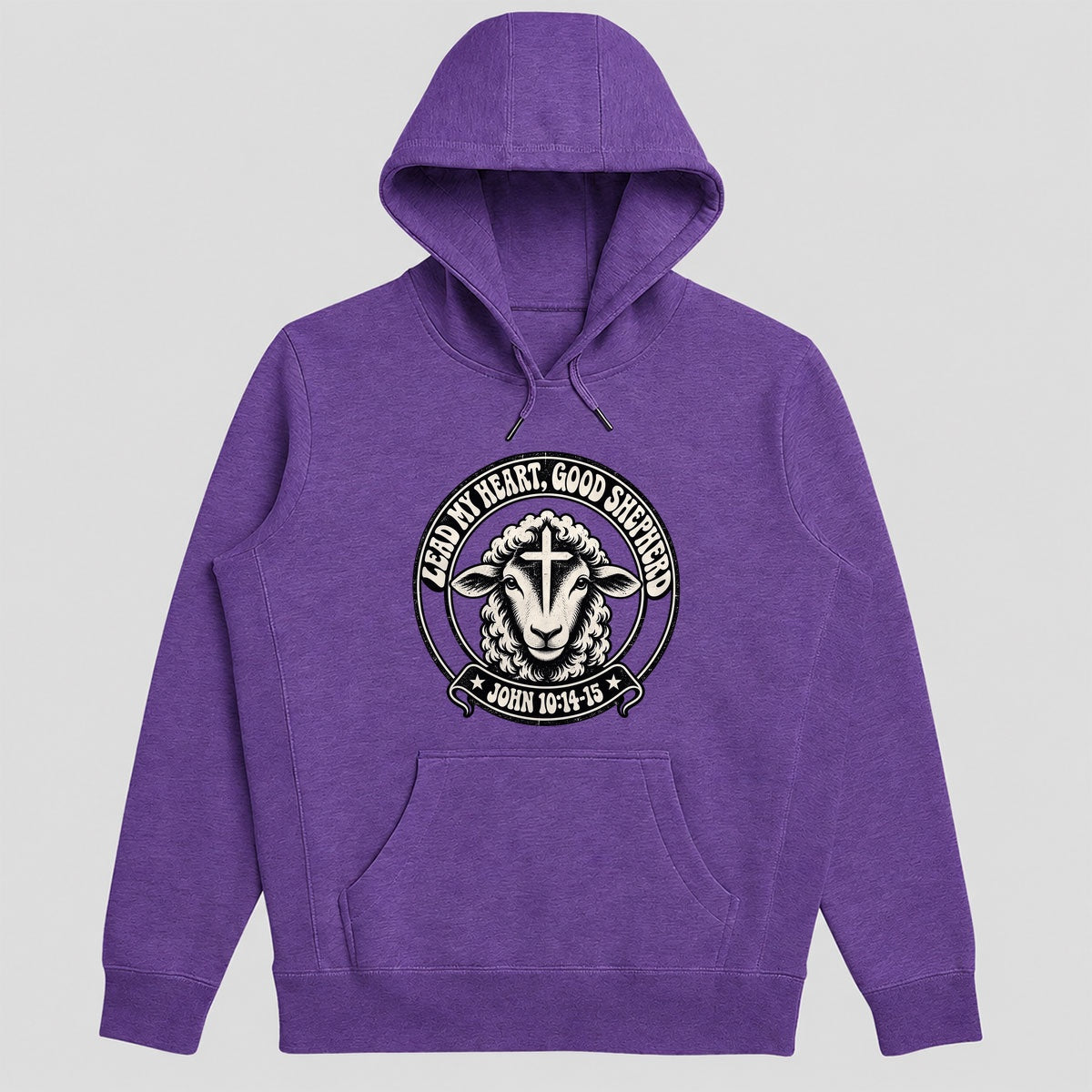 Lead My Heart Good Shepherd, Gift For Christian Women - 2D Unisex Hoodie
