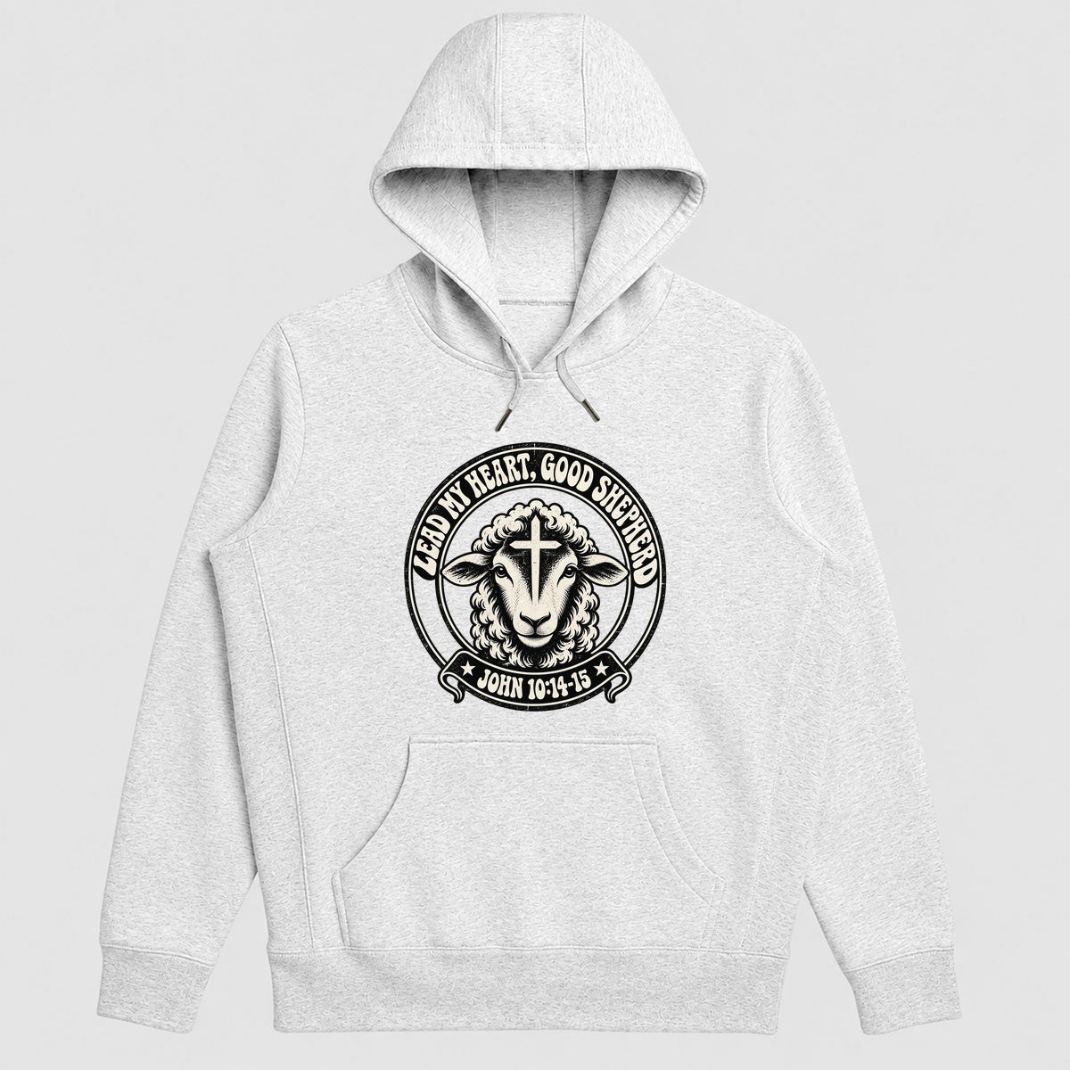 Lead My Heart Good Shepherd, Gift For Christian Women - 2D Unisex Hoodie