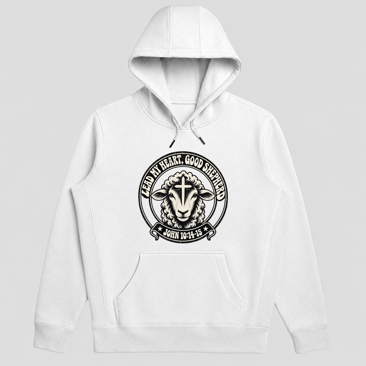 Lead My Heart Good Shepherd, Gift For Christian Women - 2D Unisex Hoodie