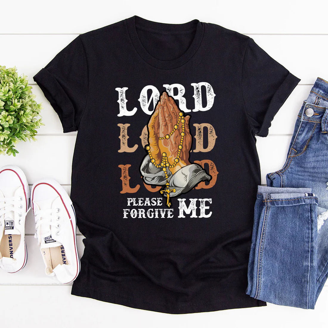 Lord, Please Forgive Me | 2D Unisex T-shirt