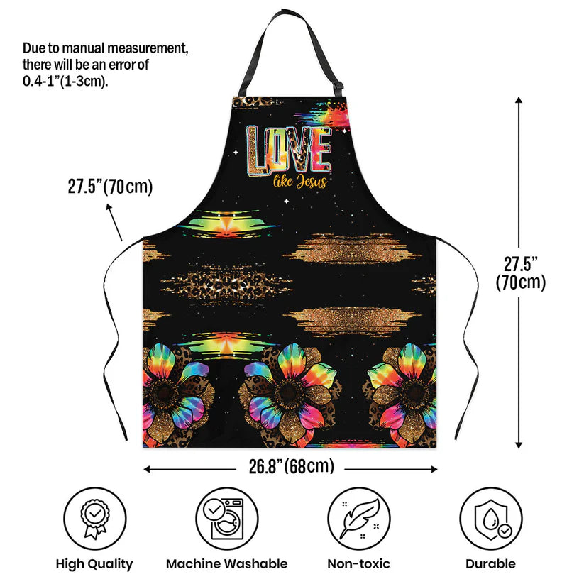 Love Like Jesus  - Apron With Neck Strap