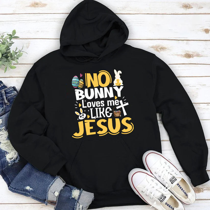 Loves Me Like Jesus | 2D Unisex Hoodie