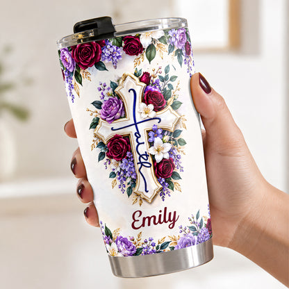 Every Day God Thinks Of You, Gift For Mom | Personalized Stainless Steel Tumbler