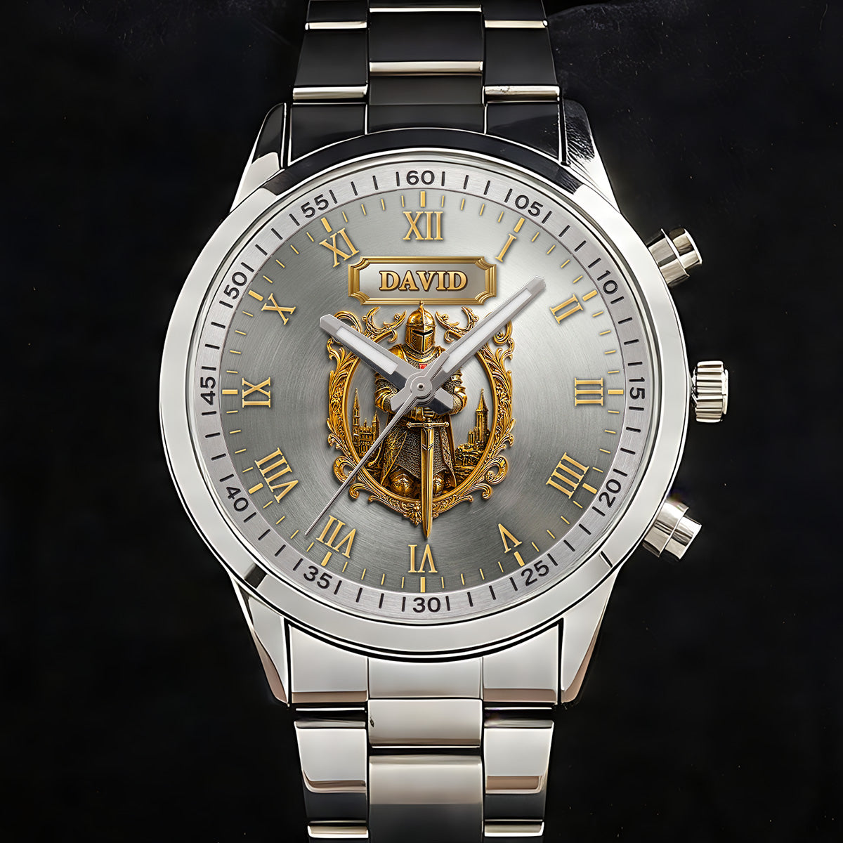Knight Of God | Personalized Men's Wrist Watch