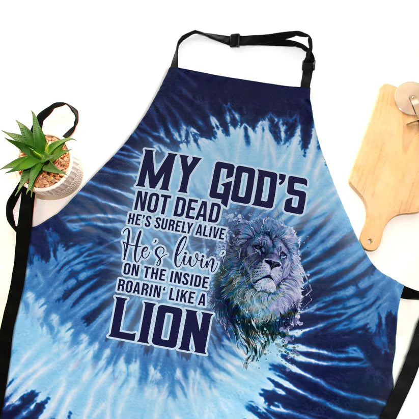 My God's Not Dead - Apron With Neck Strap