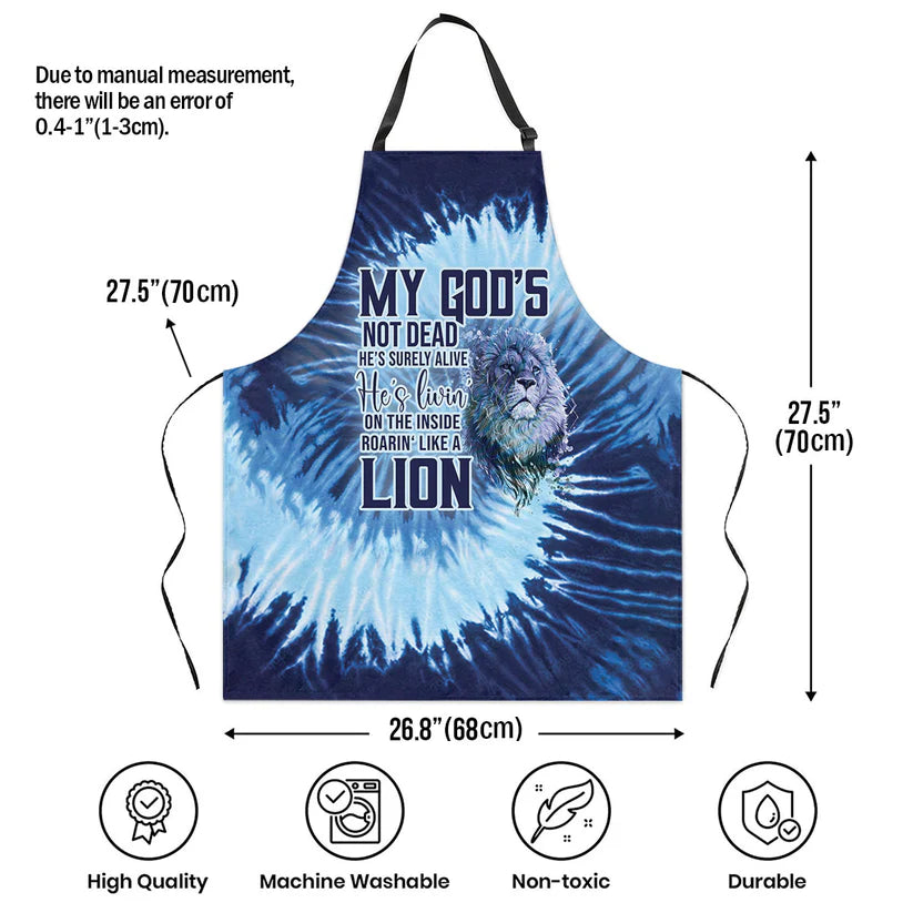 My God's Not Dead - Apron With Neck Strap