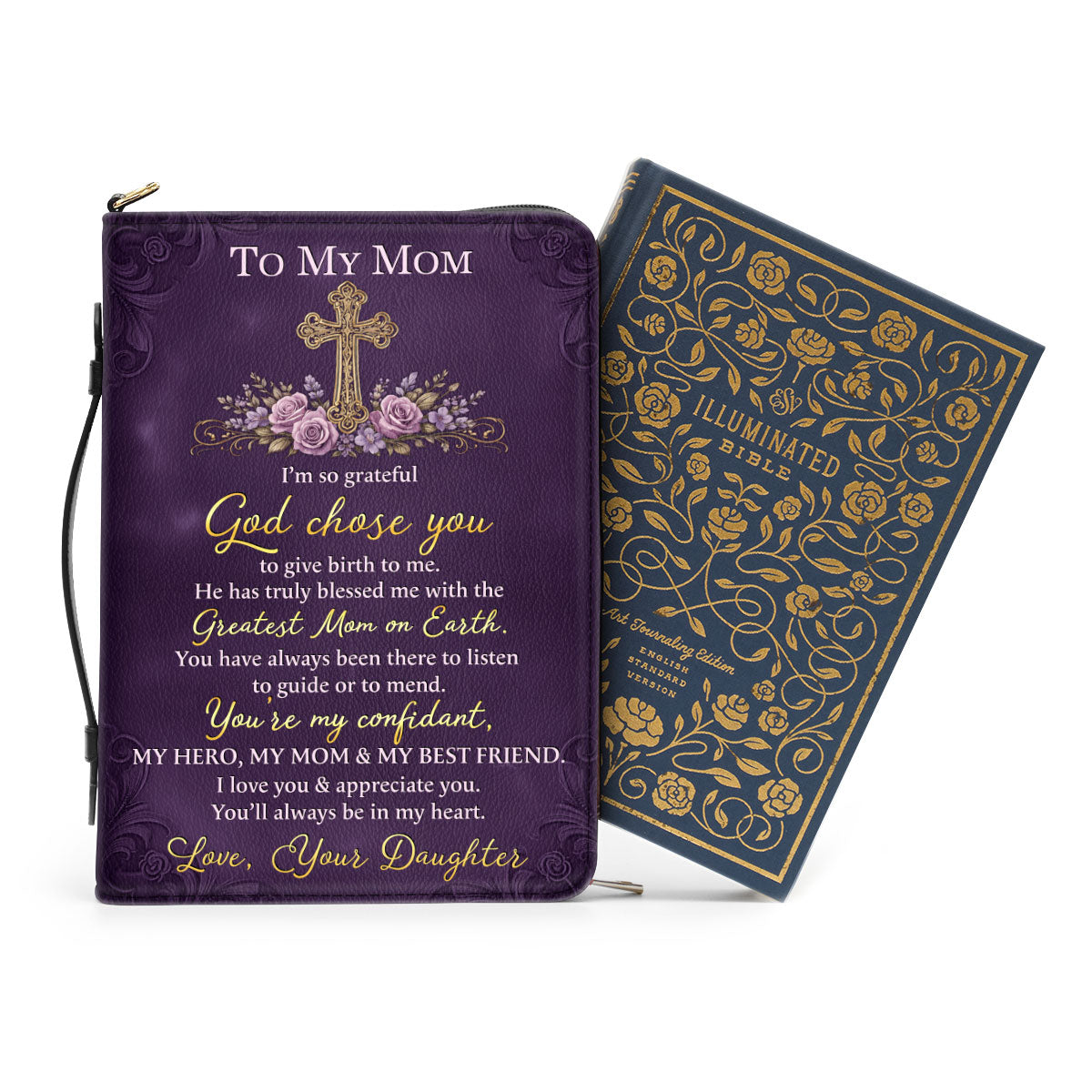 To My Mom | Personalized Bible Cover