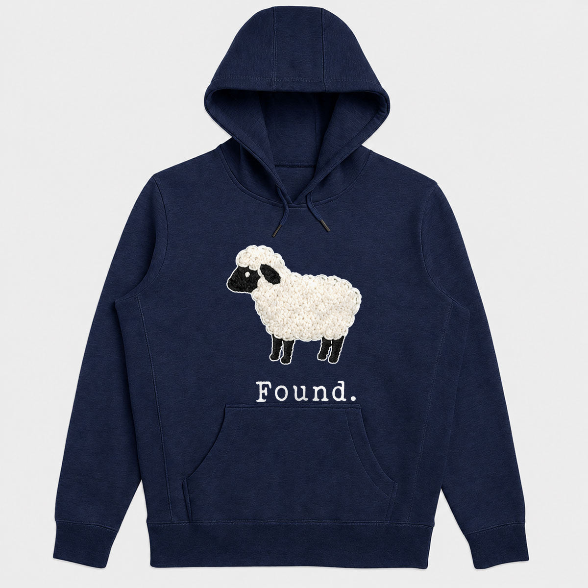 Christian Psalm 23 Lamb, Christian Gift | 2D Unisex Hoodie
