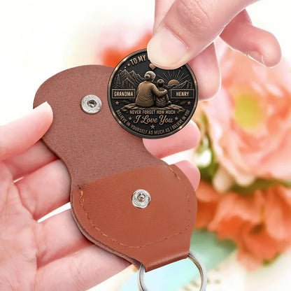To My Greatest Little Blessing, Gift For Granddaughter | Personalized Pocket Hug