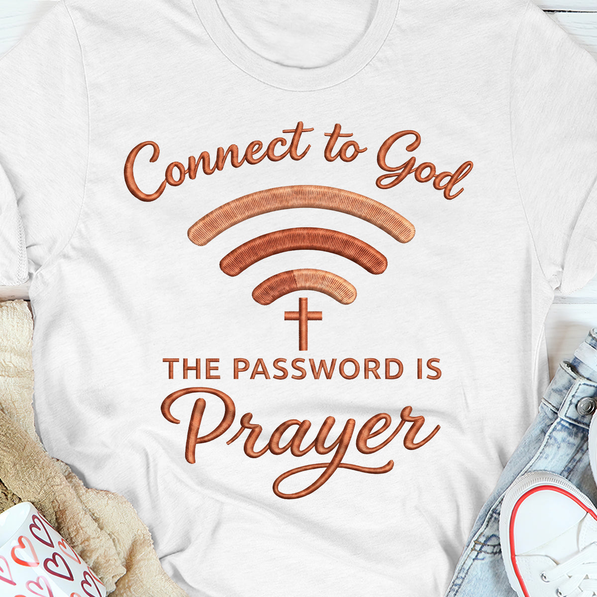 Prayer Is Your Password | 2D Unisex T-shirt