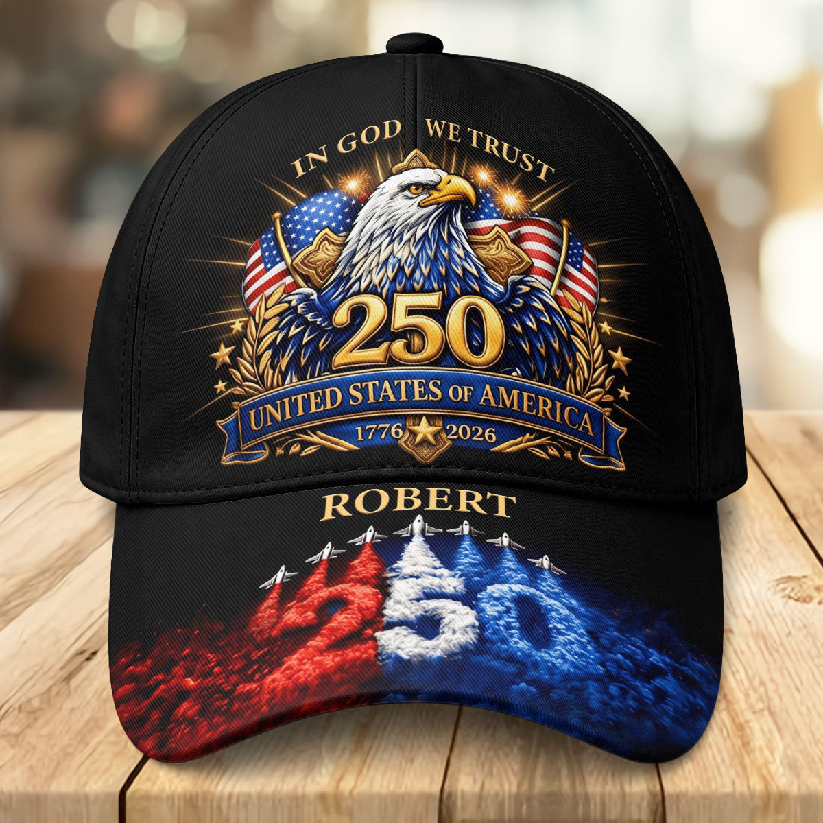 In God We Trust, Patriotic Christian | Personalized Classic Cap