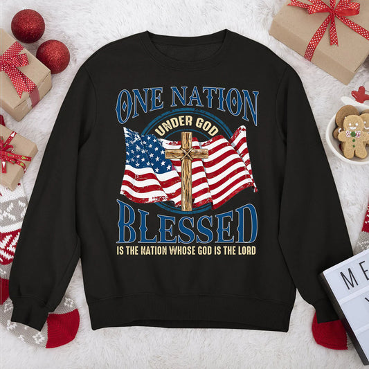 One Nation Under God | 2D Unisex Sweatshirt
