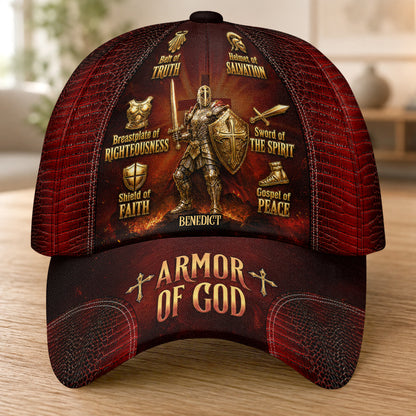 Armor Of God, Gift For Men  | Personalized Classic Cap