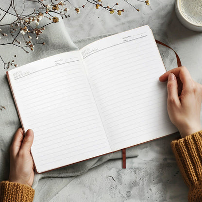 A Child Of God | Personalized Leather Cover Notebook