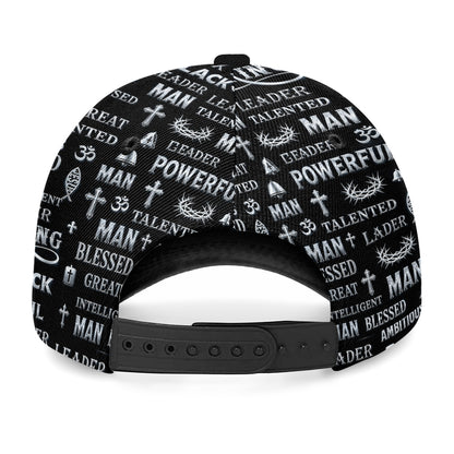 God Says I Am Black Man, Gift For Men | Personalized Classic Cap