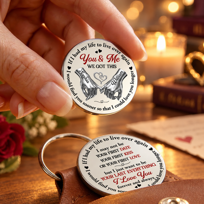 Forever Your Last Everything, Gift For Wife From Husband - Personalized Pocket Hug