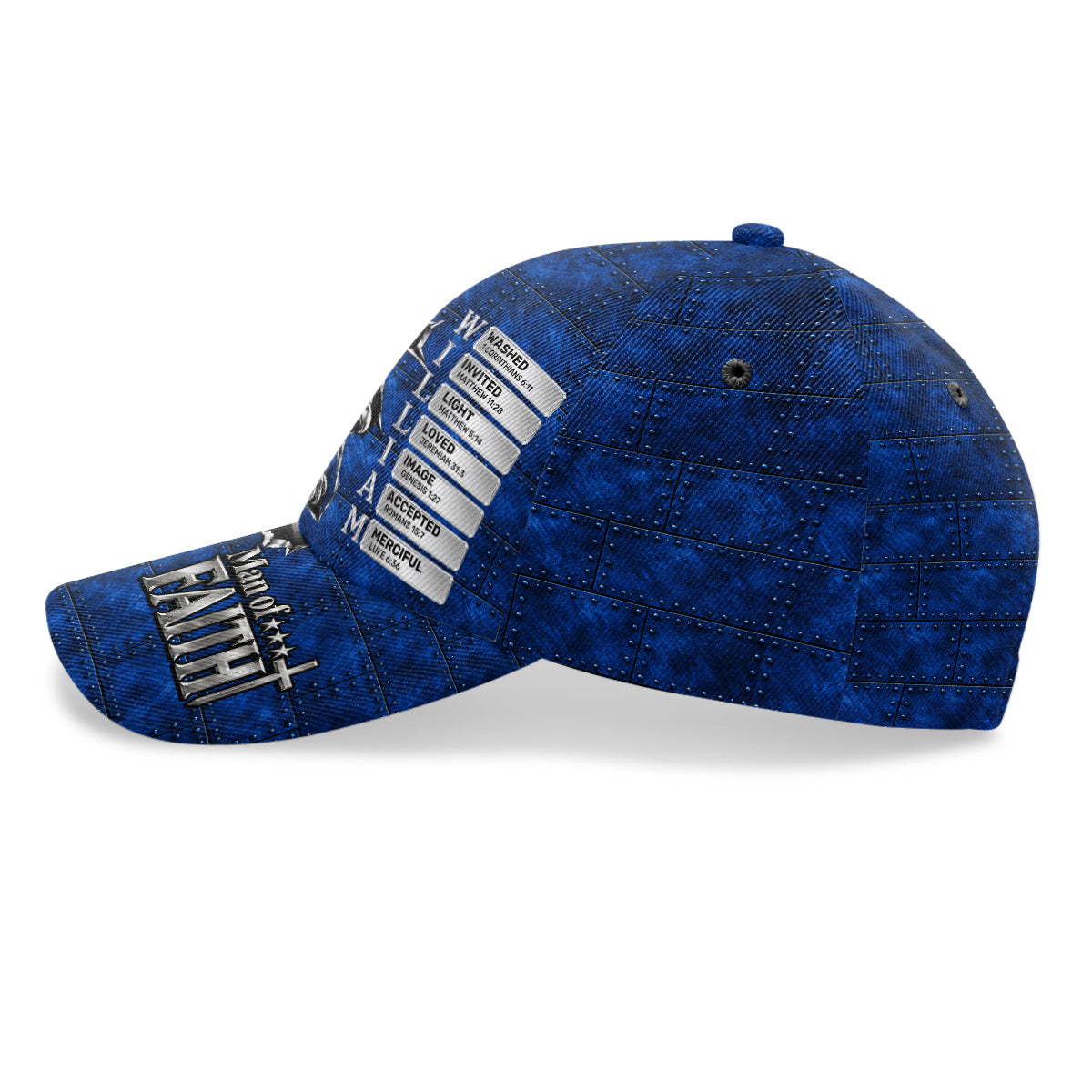 Man Of Faith, Gift For Men | Personalized Classic Cap