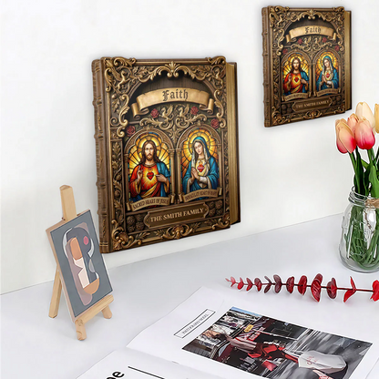 Sacred Grace - Personalized Wooden Door Sign