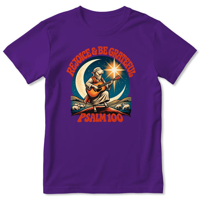 Rejoice And Be Grateful, Gift For Christian - 2D Unisex T-shirt