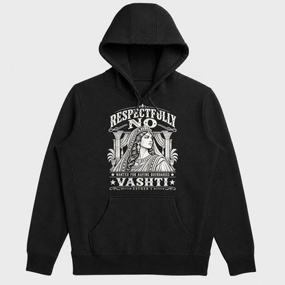 Respectfully No Wanted For Having Boundaries, Gift For Strong Christian Women - 2D Unisex Hoodie
