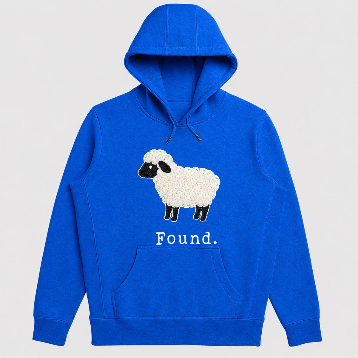 Christian Psalm 23 Lamb, Christian Gift | 2D Unisex Hoodie
