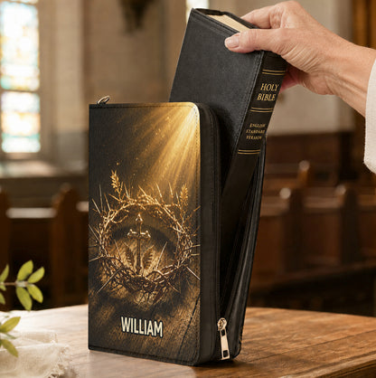 Jesus Said Repent Not Repeat Your Sins, Gift For Men | Personalized Bible Cover