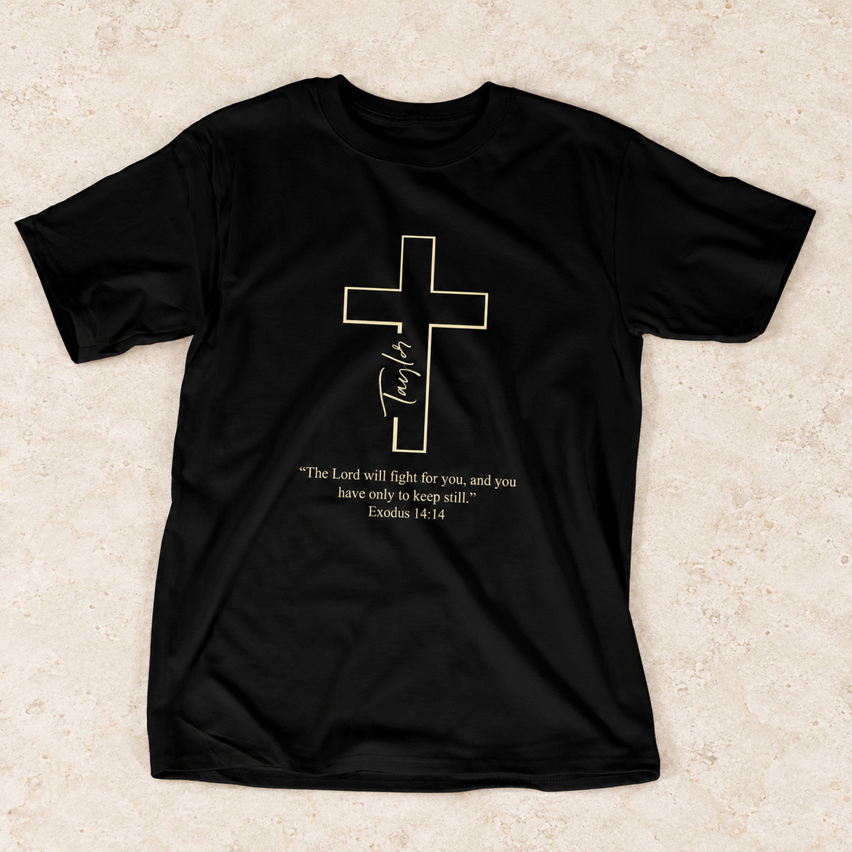 The Lord Will Fight For You, Gift For Self | Personalized 2D Unisex T-shirt