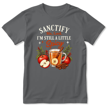 Sanctify Me Lord I'm Still A Little Spicy, Gift For Christian Women - 2D Unisex T-shirt
