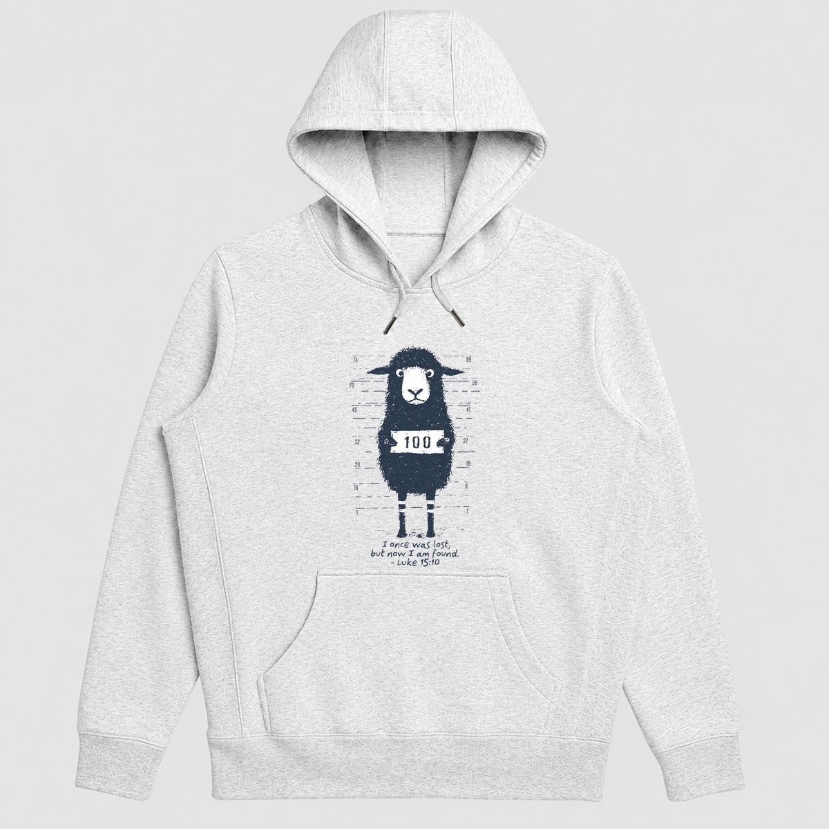I Once Was Lost But Now I Am Found, Luke 15:10, Gift For Christian Men, Women, New Believers, Baptism| 2D Unisex Hoodie