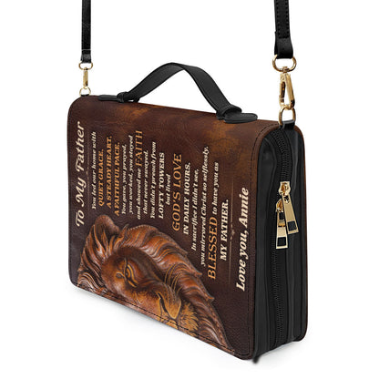 To My Father | Personalized Bible Cover