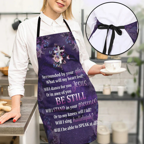 Surrounded By Your Glory  - Apron With Neck Strap