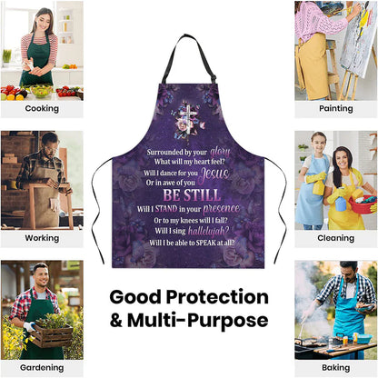 Surrounded By Your Glory  - Apron With Neck Strap