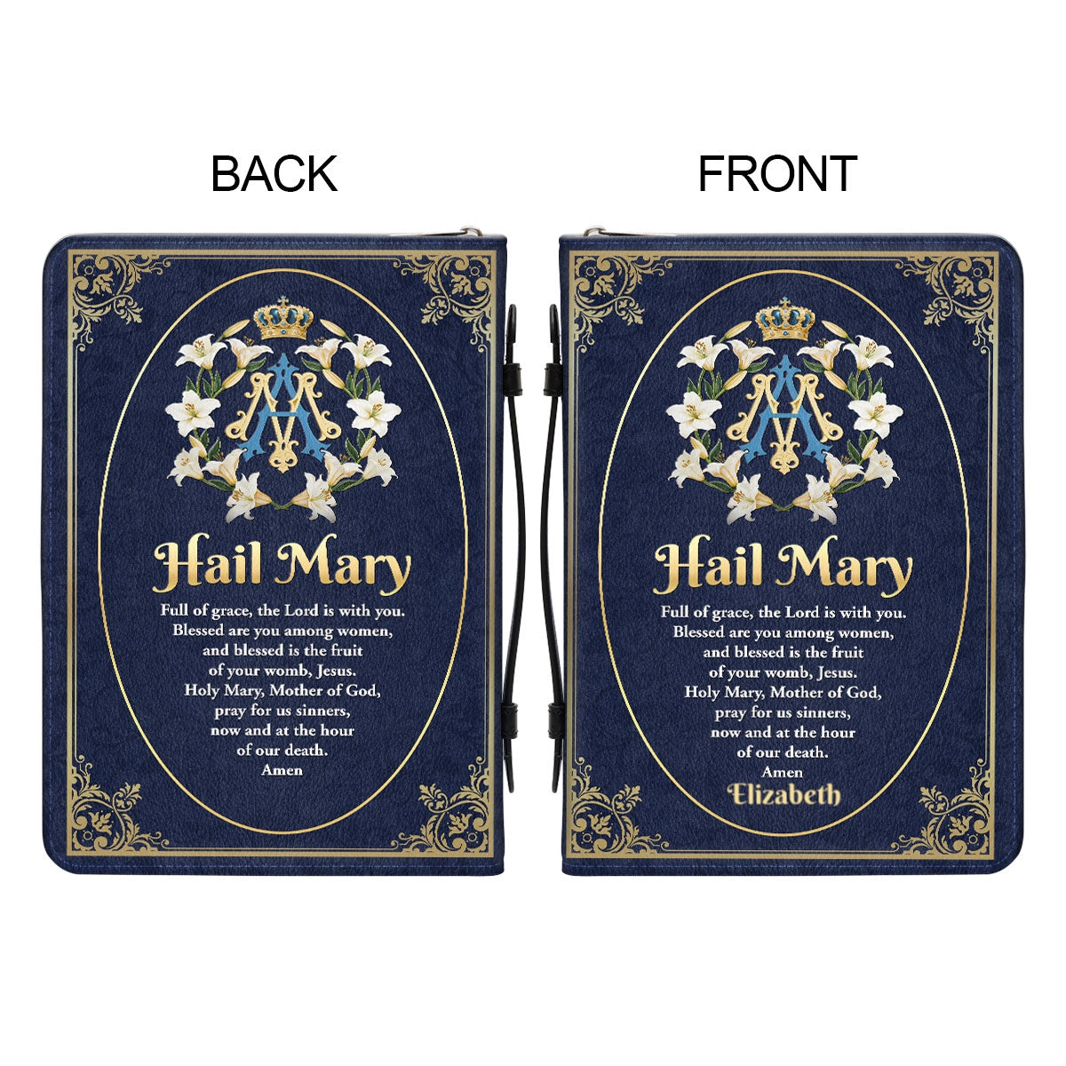 Holy Mary, Mother Of God, Pray For Us | Personalized Bible Cover