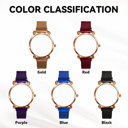 Midnight Miracle Of Mary, Gift For Mom - Personalized Women's Wrist Watch