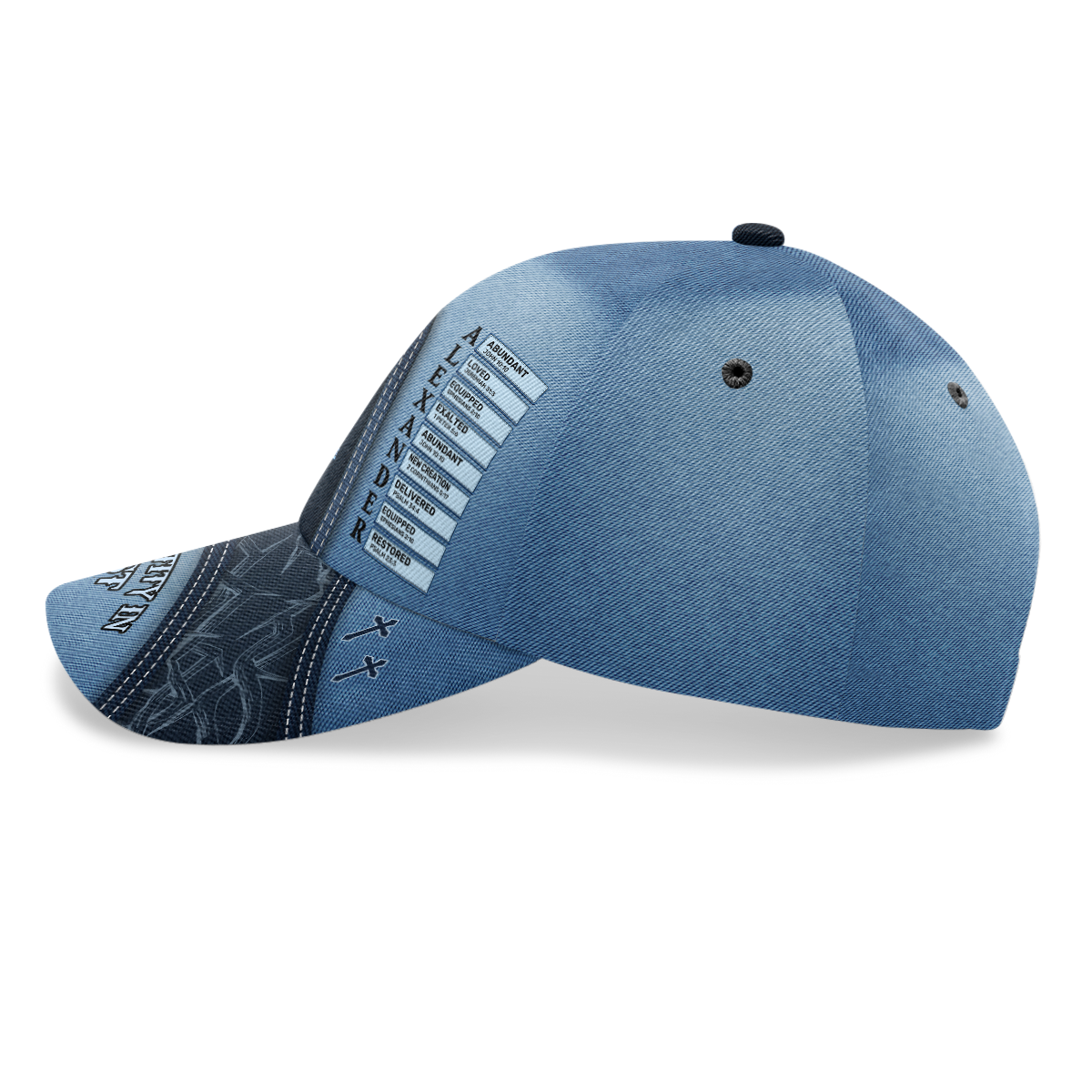 Jesus The Way The Truth The Life, Gift For Men | Personalized Classic Cap