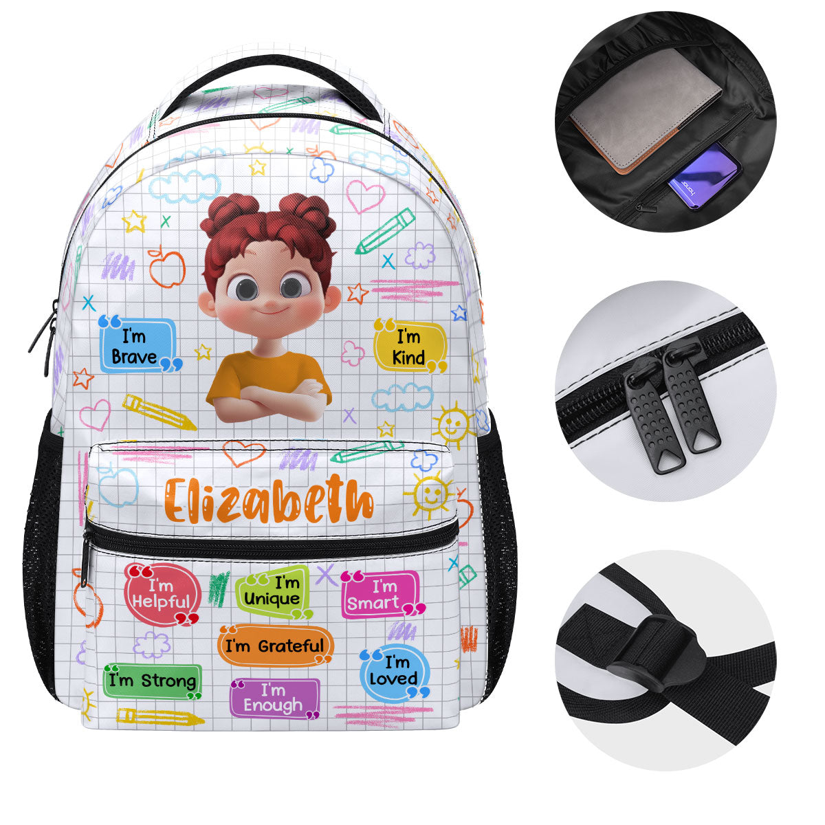 Rocking In My School Shoes | Personalized Backpack
