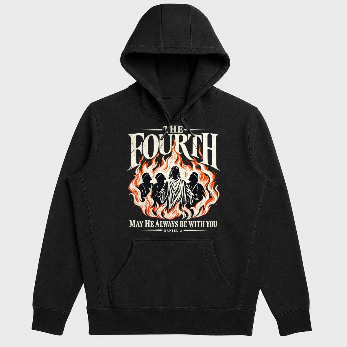 The Fourth May He Always Be With You, Daniel 3, Gift For Christian Sci-Fi Fans - 2D Unisex Hoodie