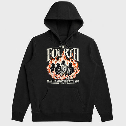 The Fourth May He Always Be With You, Daniel 3, Gift For Christian Sci-Fi Fans - 2D Unisex Hoodie