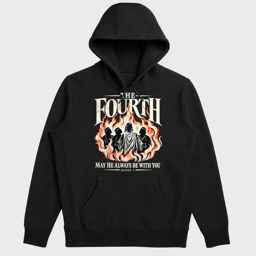 The Fourth May He Always Be With You, Daniel 3, Gift For Christian Sci-Fi Fans - 2D Unisex Hoodie