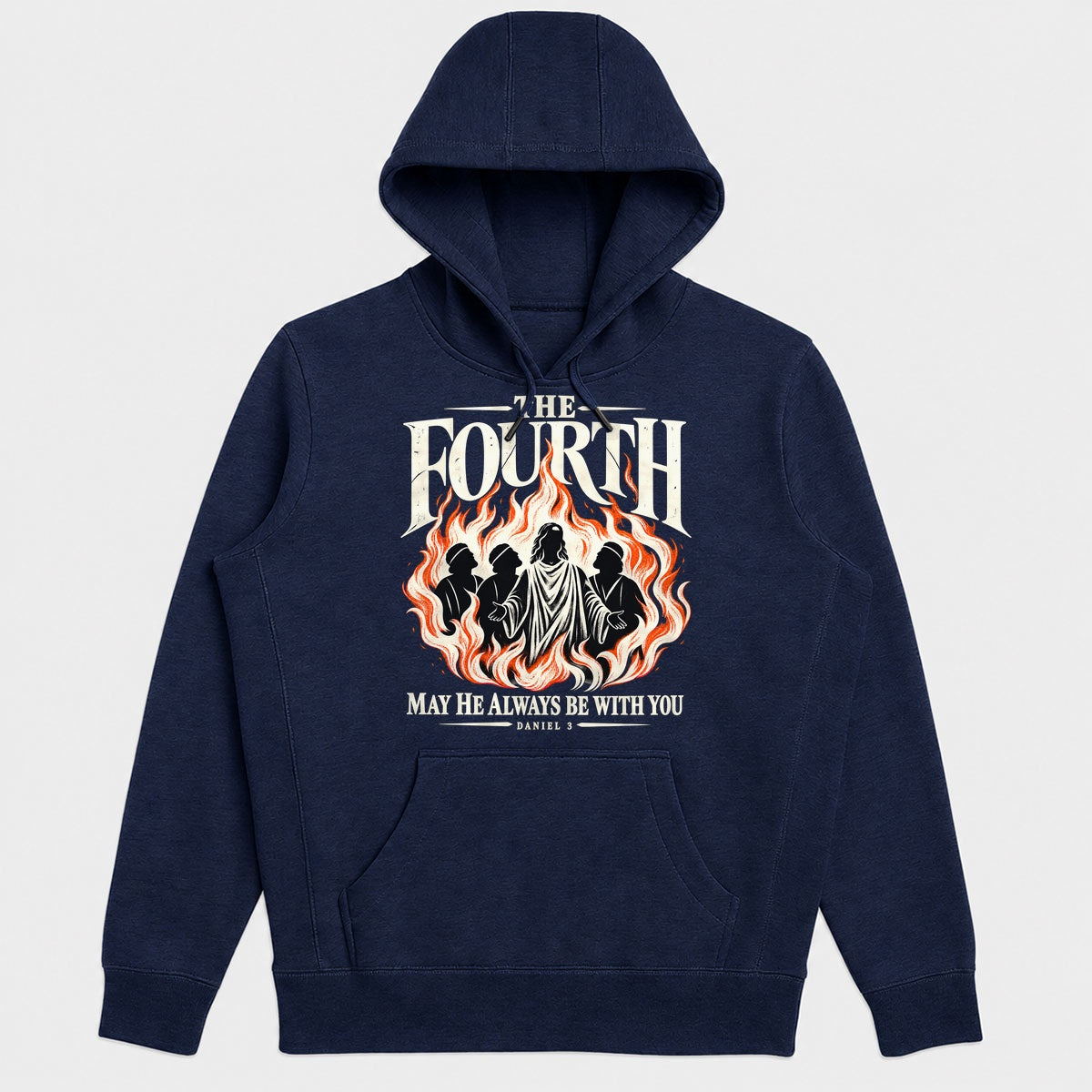 The Fourth May He Always Be With You, Daniel 3, Gift For Christian Sci-Fi Fans - 2D Unisex Hoodie