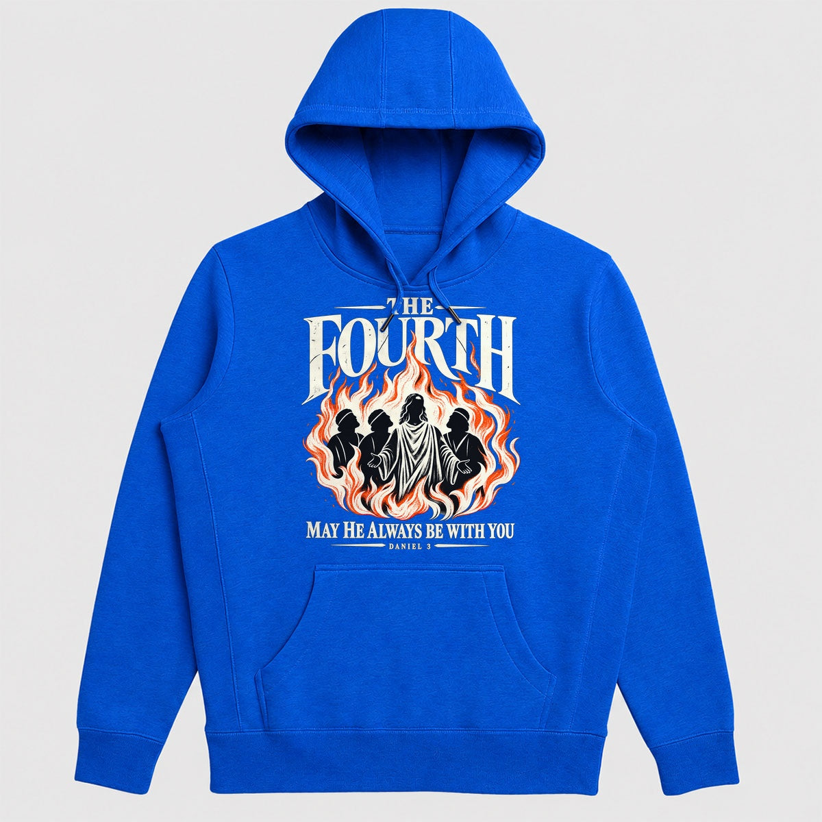 The Fourth May He Always Be With You, Daniel 3, Gift For Christian Sci-Fi Fans - 2D Unisex Hoodie