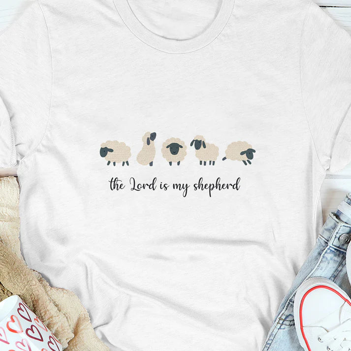 The Lord Is My Shepherd | 2D Unisex T-shirt