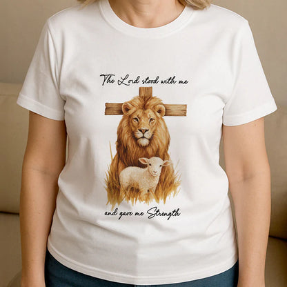 The Lord Stood With Me  | 2D Unisex T-shirt
