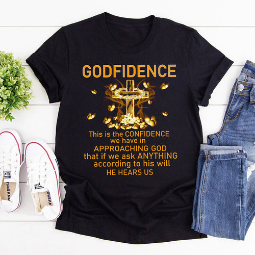 This Is The Confidence We Have In Approaching God | 2D Unisex T-shirt