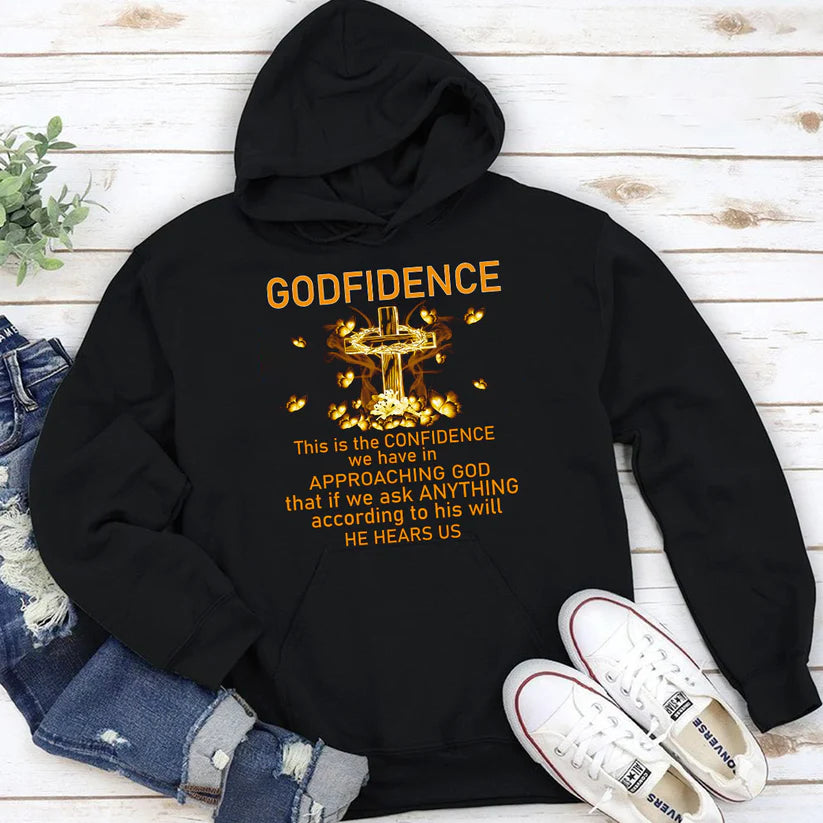 This Is The Confidence We Have In Approaching God | 2D Unisex Hoodie